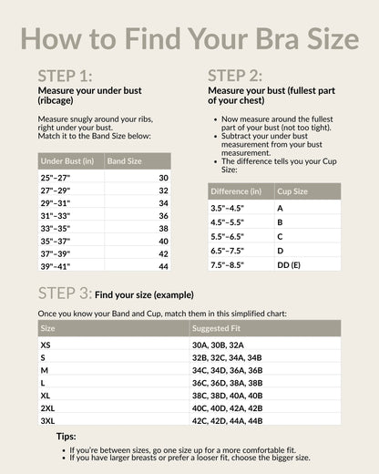 Deep V Wireless Push-Up Bra